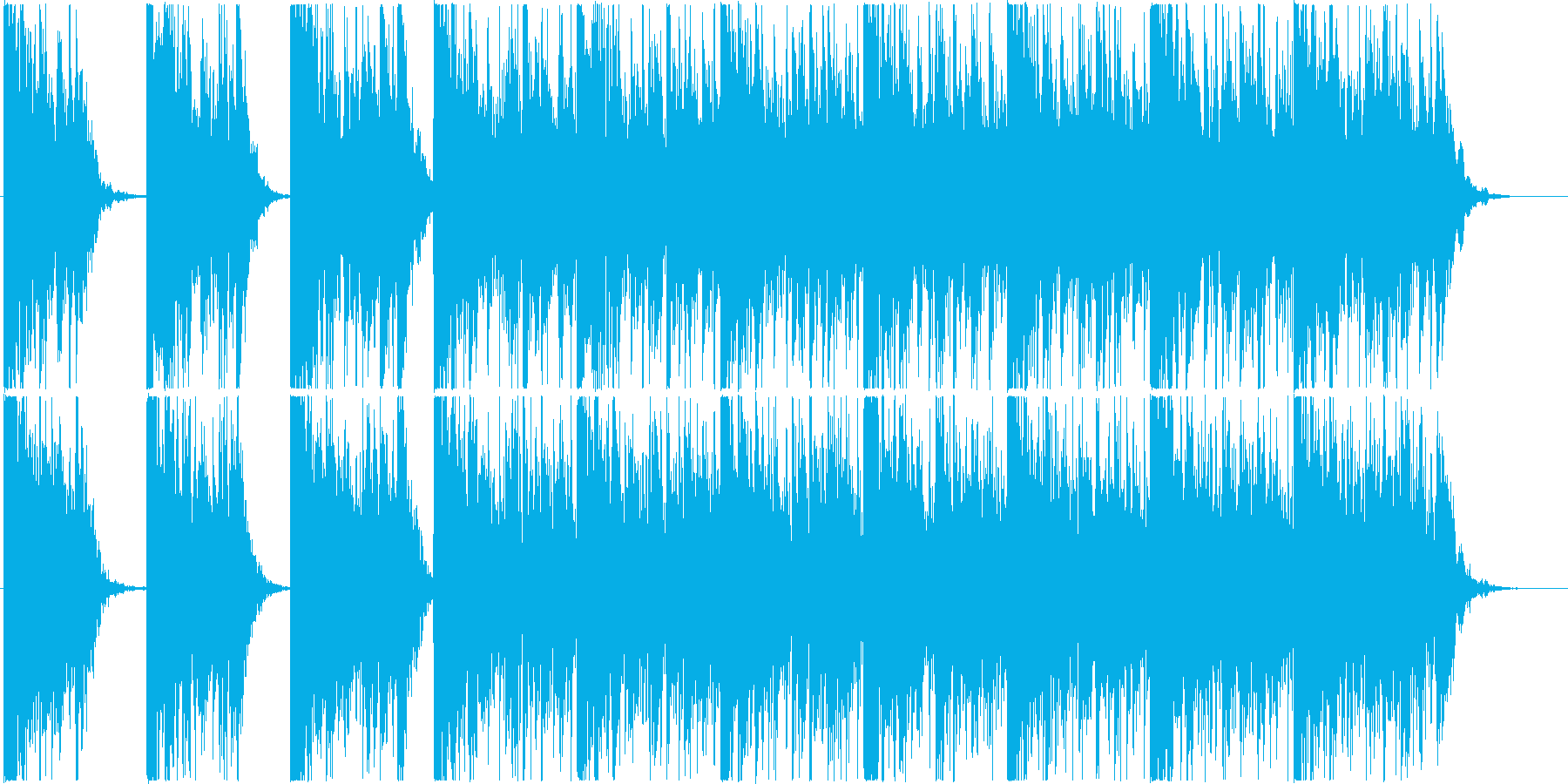 打楽器 BPM=110の再生済みの波形