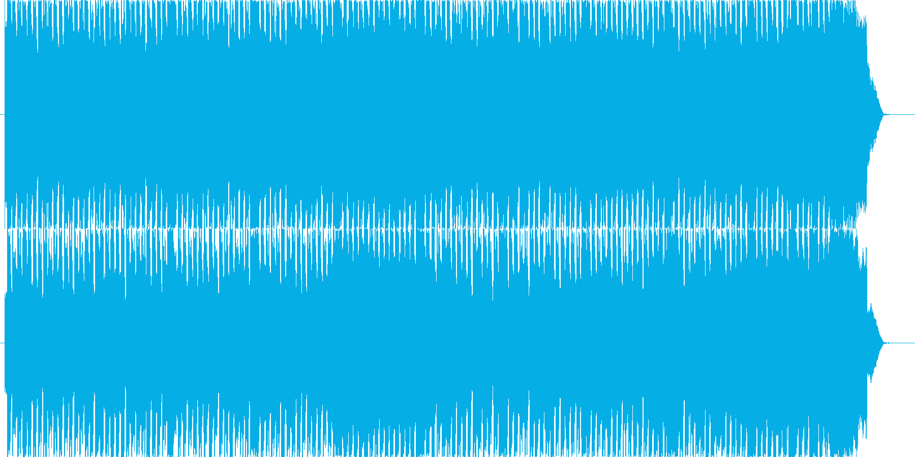いなたいギターサウンドの再生済みの波形