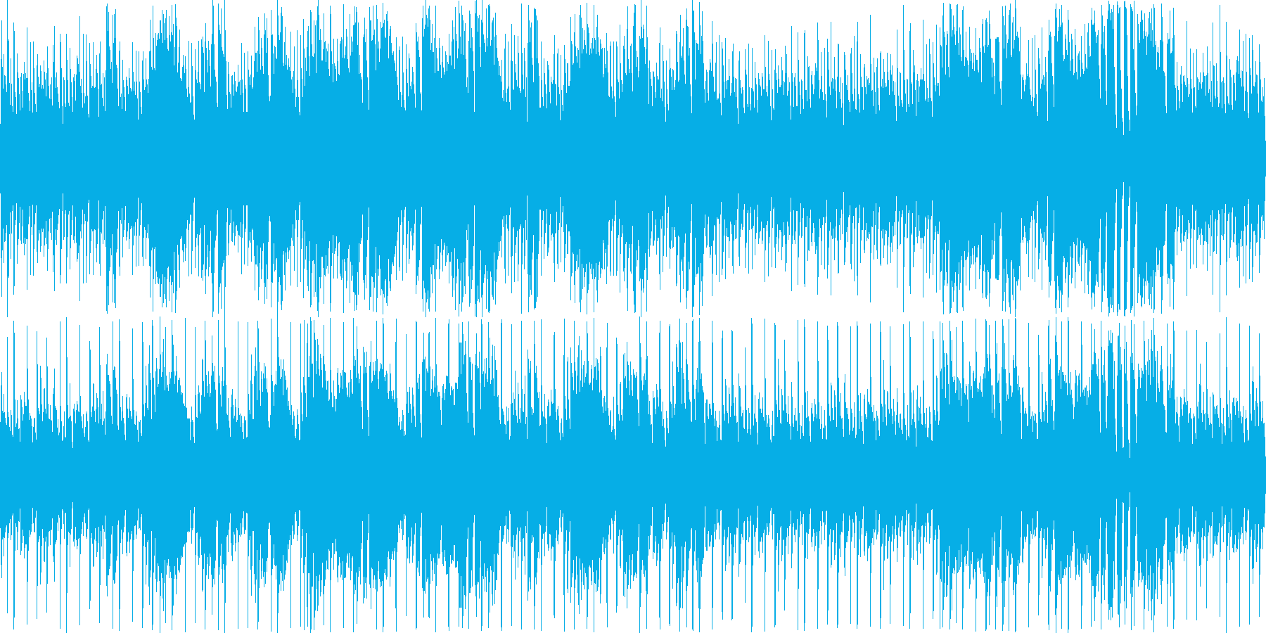 明るくて陽気なポップなラテン楽曲の再生済みの波形