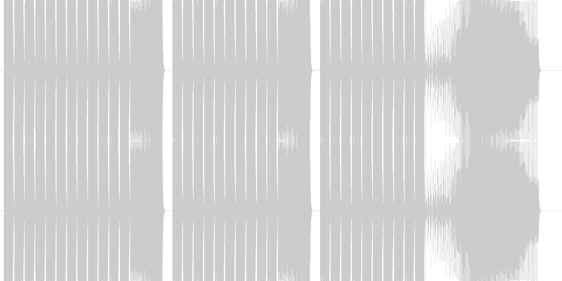 ゲーム、アプリにの未再生の波形
