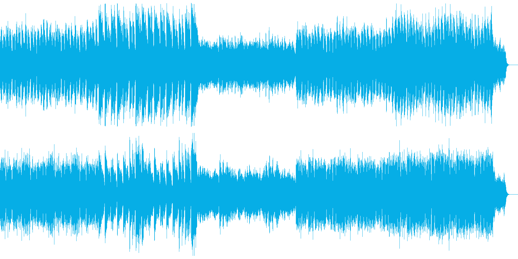 クラシック風/喜び/壮大/きらびやかの再生済みの波形