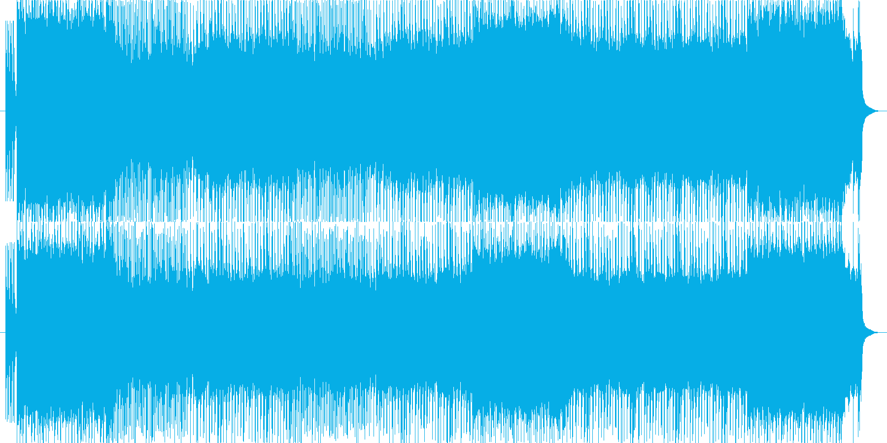 ポップパンク。同名楽曲のカラオケver。の再生済みの波形