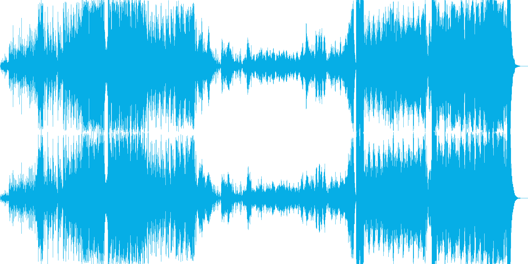 EPIC Music ファンタジーの世界の再生済みの波形