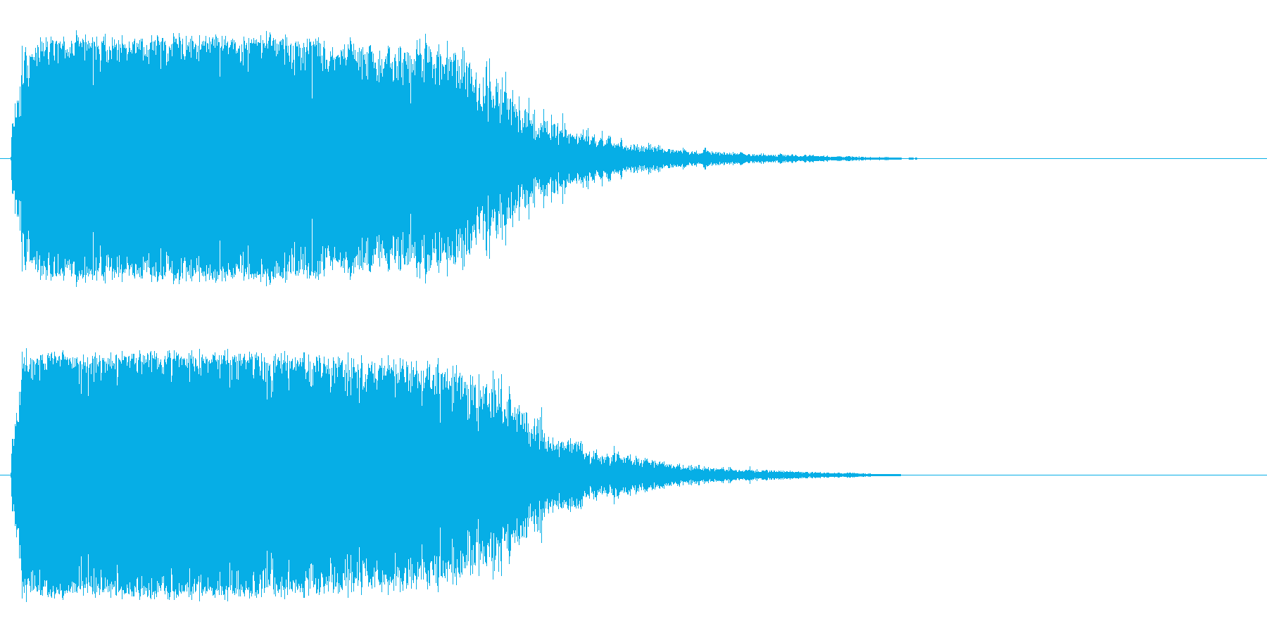 強_ジャキーン系_告知音系_07の再生済みの波形