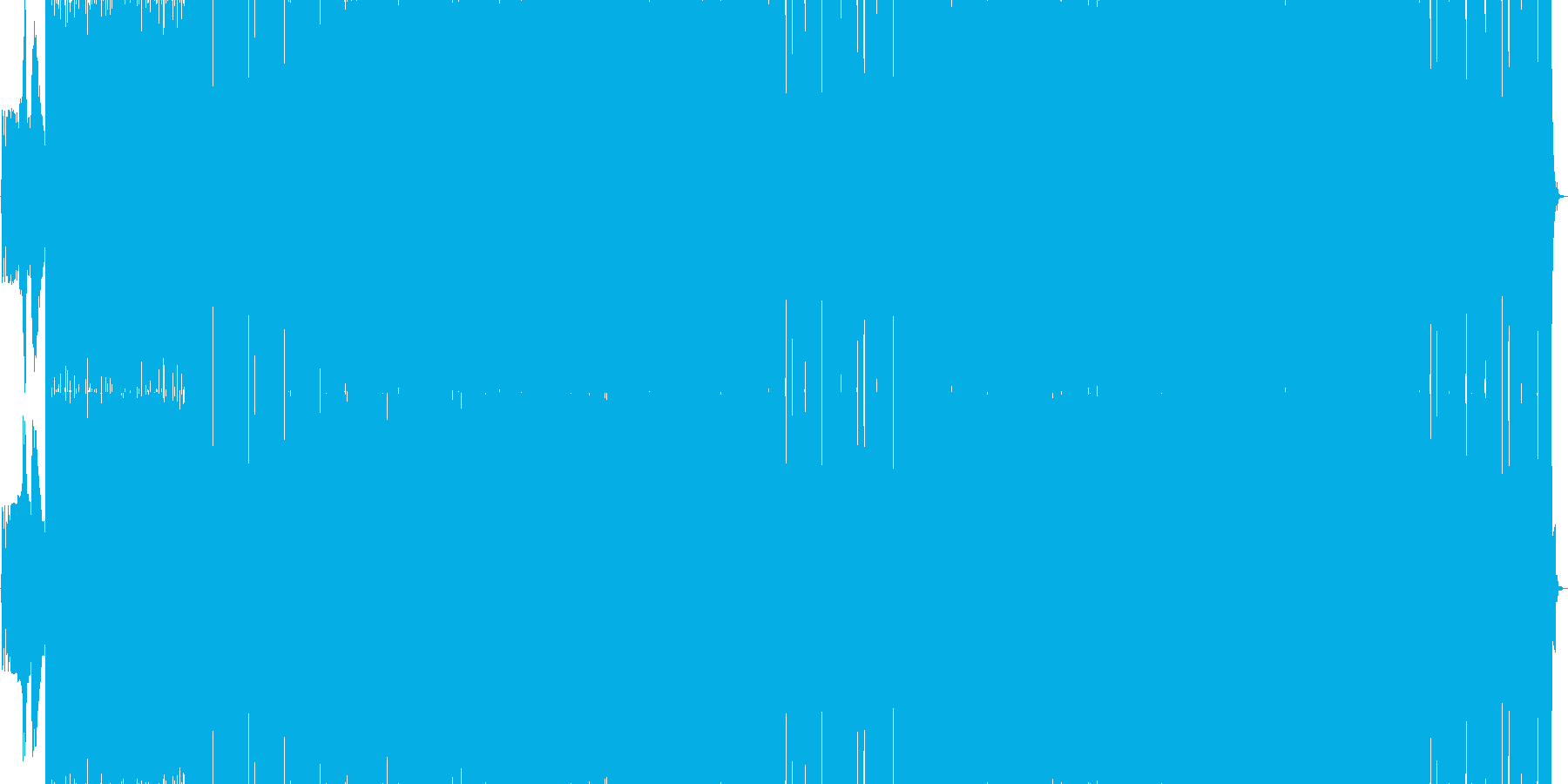 リフが印象的な曲ですの再生済みの波形