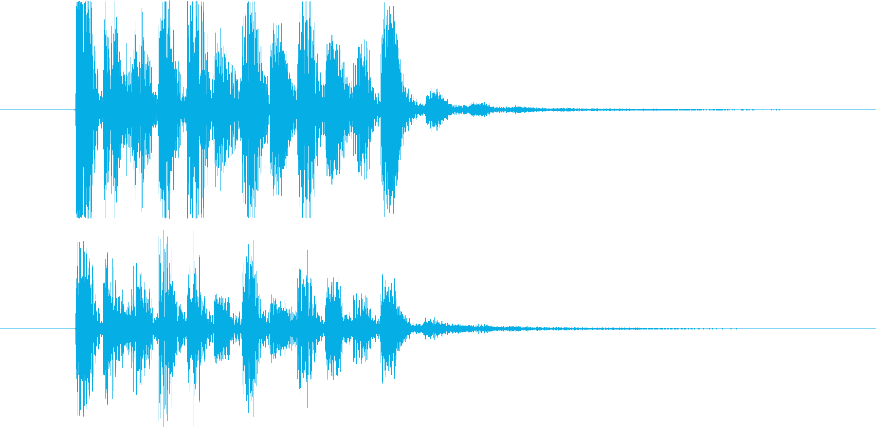 レベルアップなどに使える上昇音の再生済みの波形