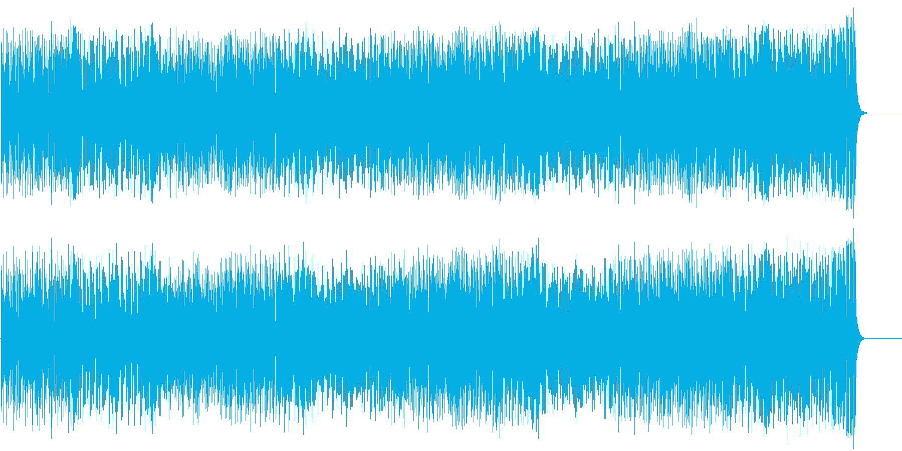 気分もハッピーなオープニング向けポップの再生済みの波形
