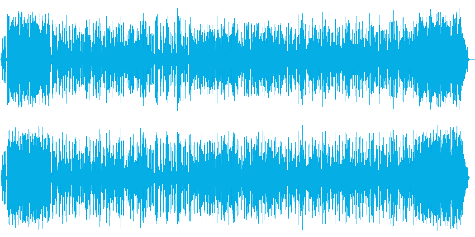 明るくにぎやかな現代的ポップスの再生済みの波形