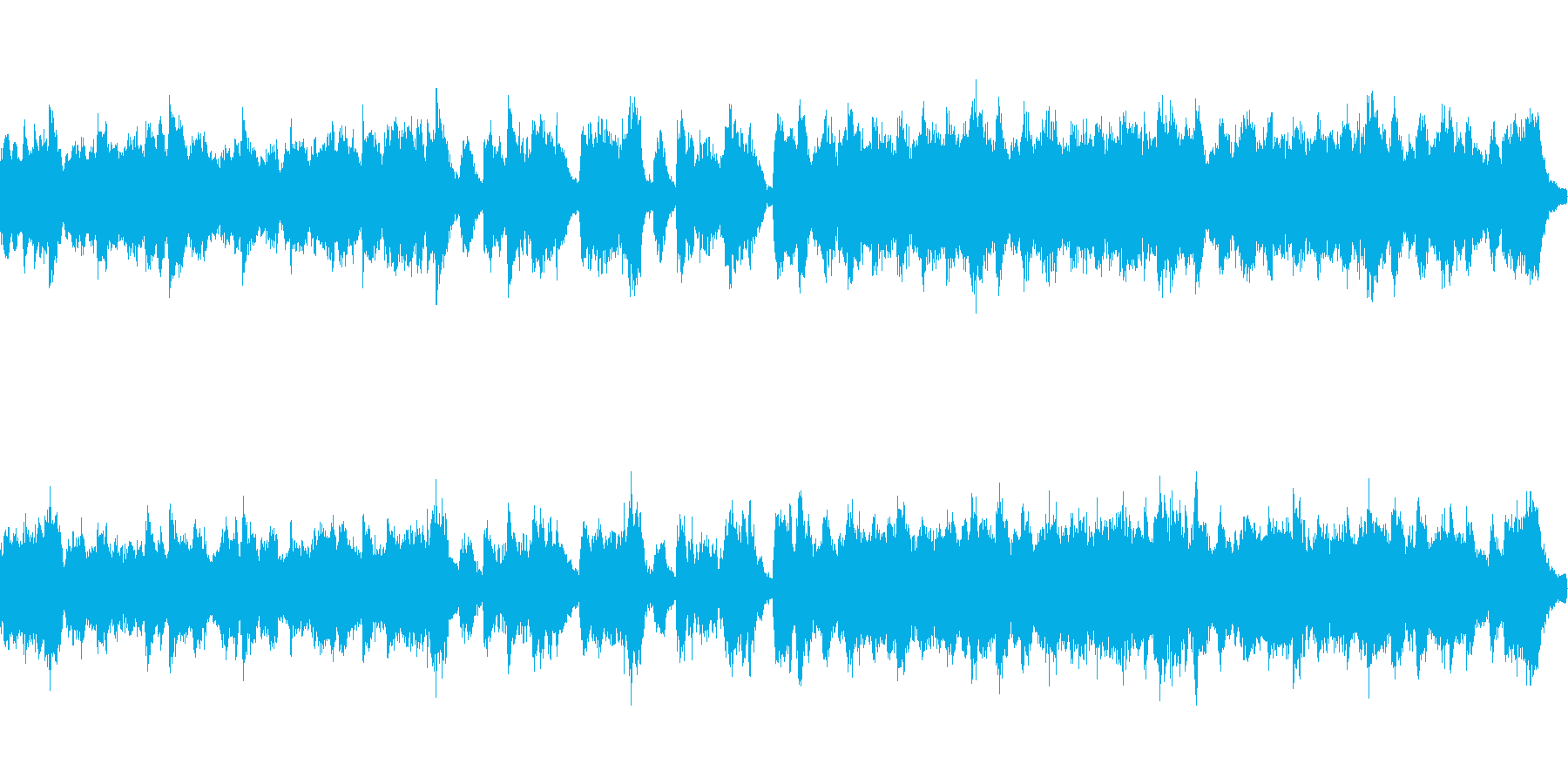 マリンバが印象的なかわいらしい曲です。…の再生済みの波形