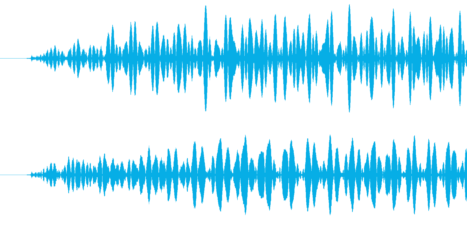 機械系の短い効果音です。の再生済みの波形