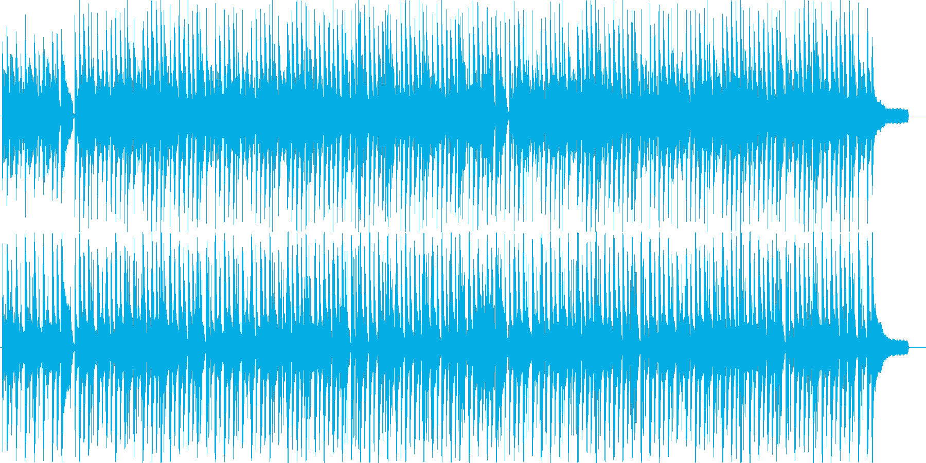 ほのぼの明るいアコースティック音楽♪の再生済みの波形