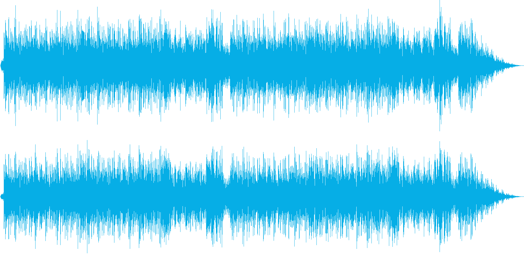 何気ない日常のBGMですの再生済みの波形
