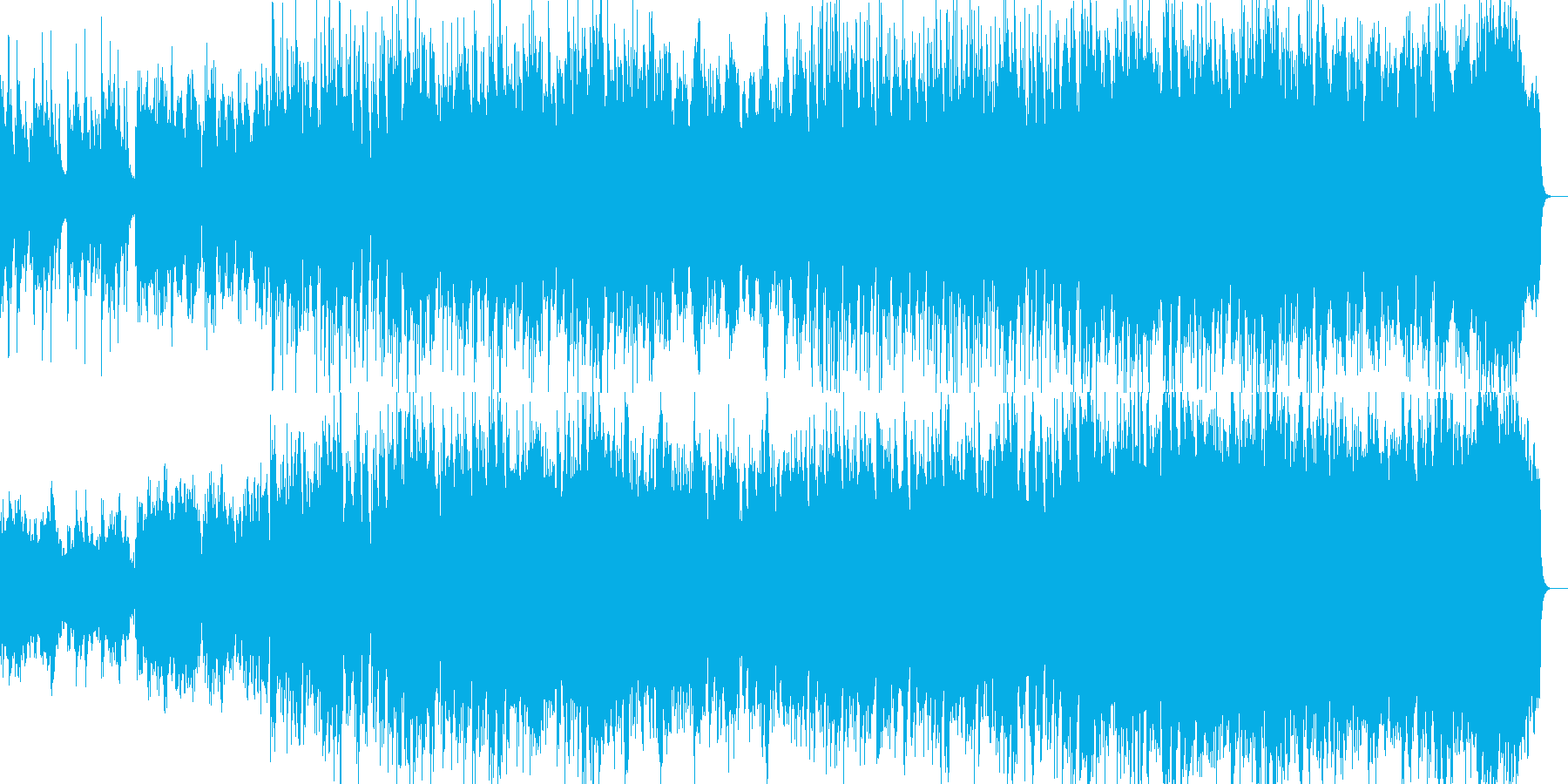 琴が悲しく響く民族系のBGMの再生済みの波形
