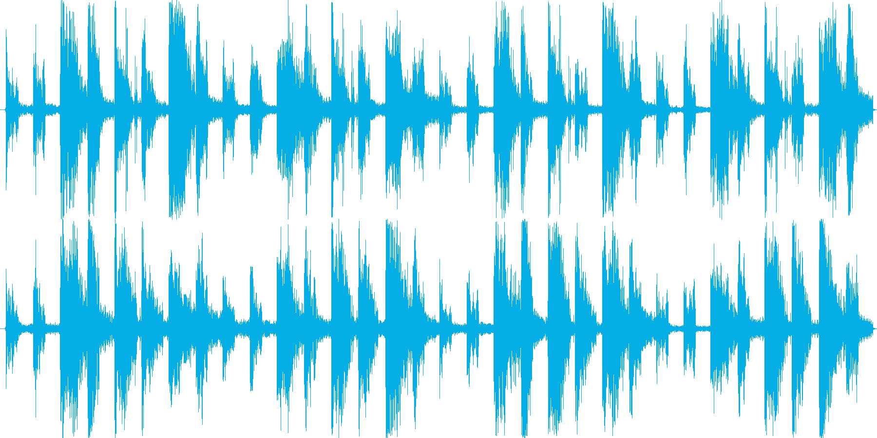 デトロイトを意識した楽曲です。の再生済みの波形