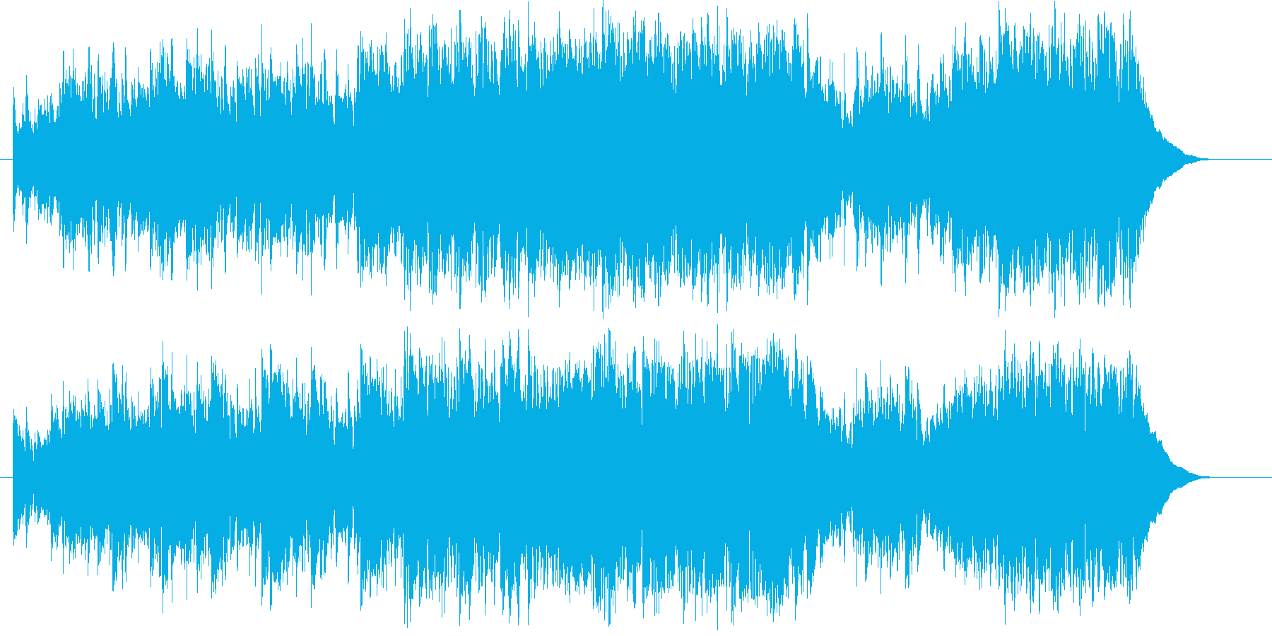軽快なストロークが爽やかなアコギ曲の再生済みの波形