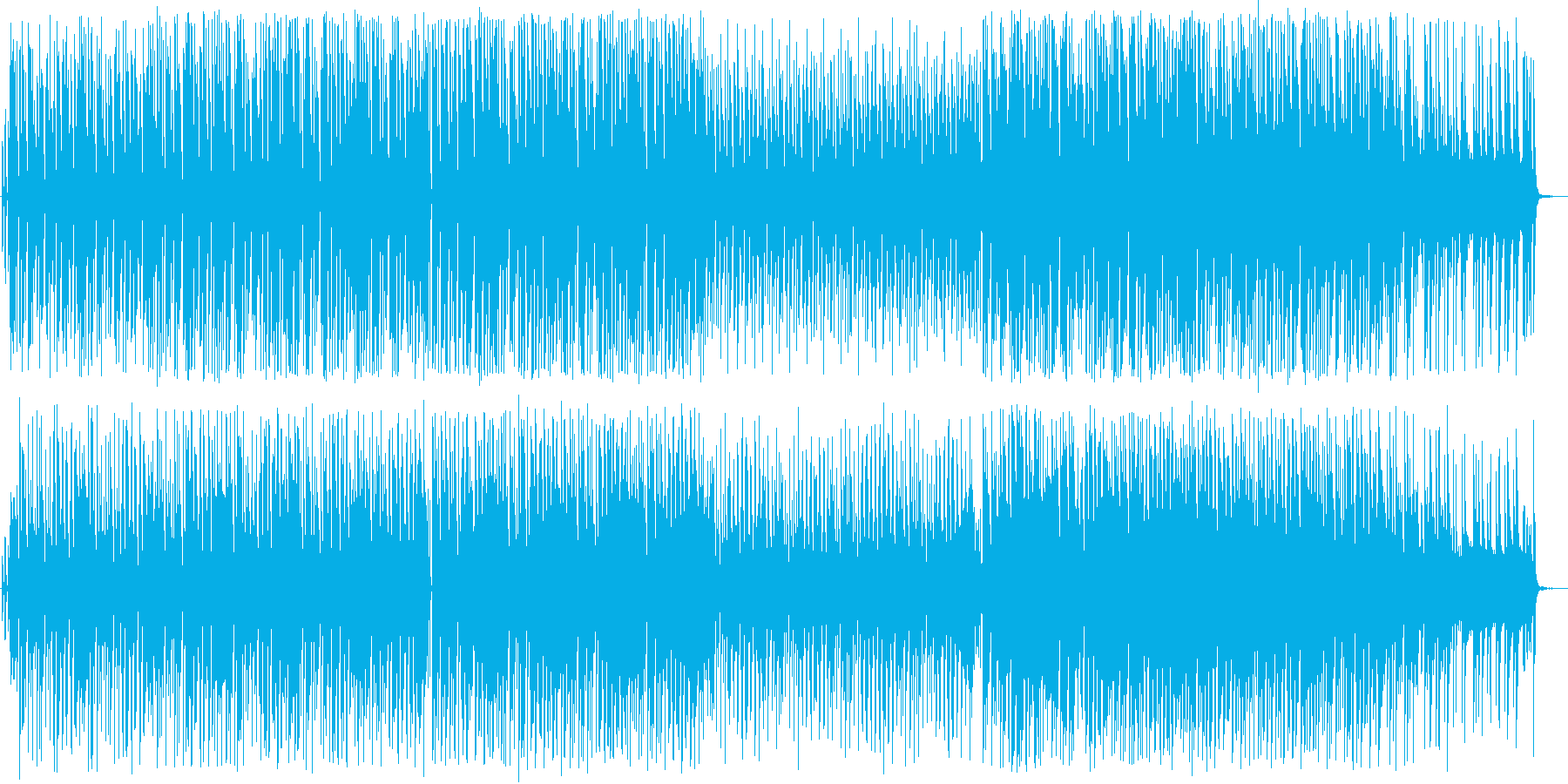 ほのぼのと黙々と暮らす民族の音楽の再生済みの波形