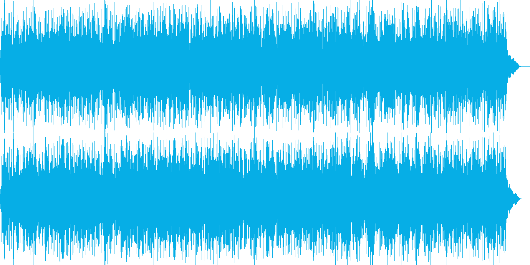 爽やかなアコギによる希望に満ちたBGMの再生済みの波形
