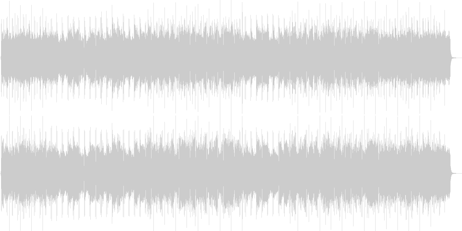 神聖な響きのある合唱団の音楽の未再生の波形