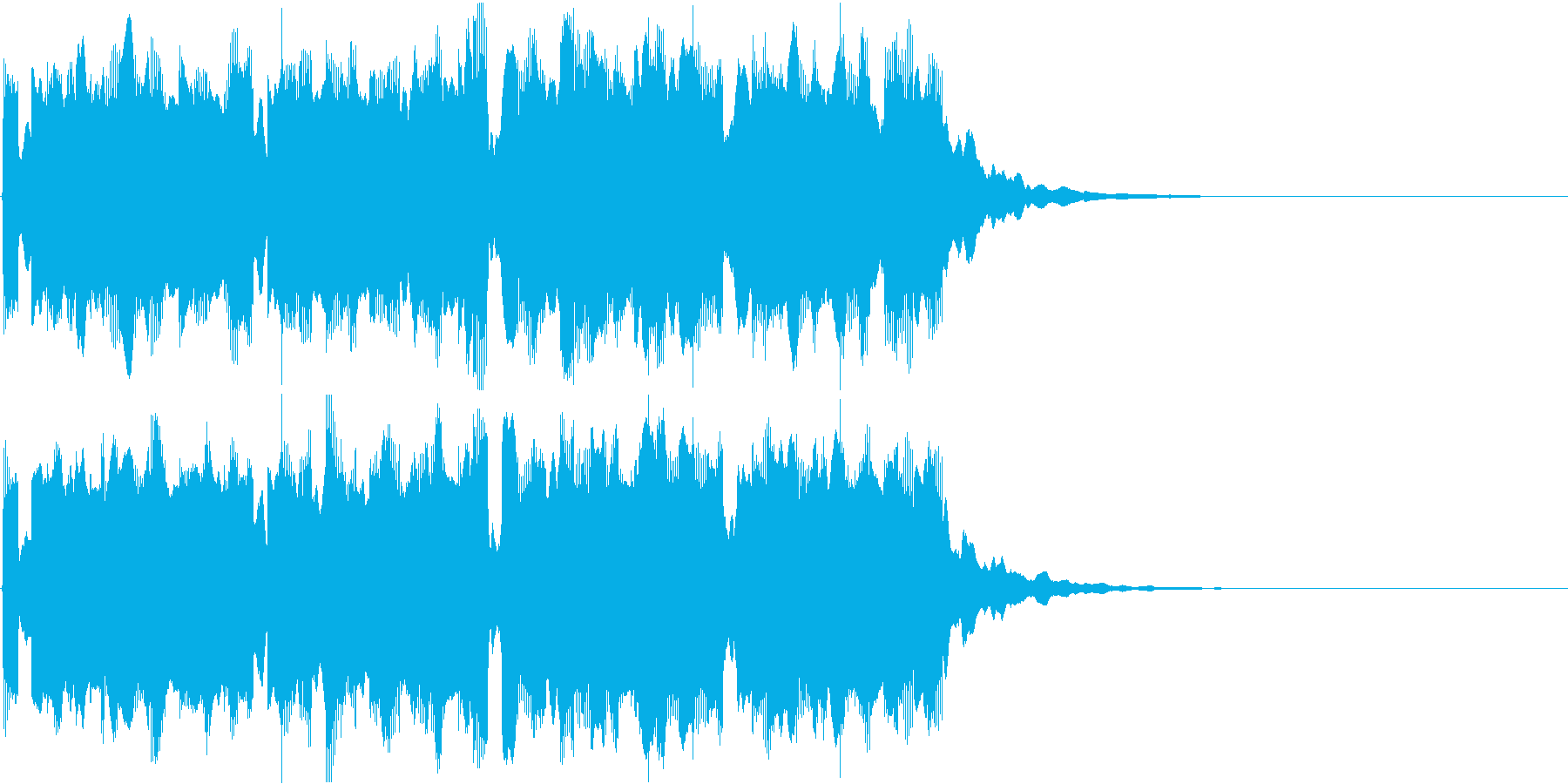夜を意識した短いシーン効果音です。の再生済みの波形