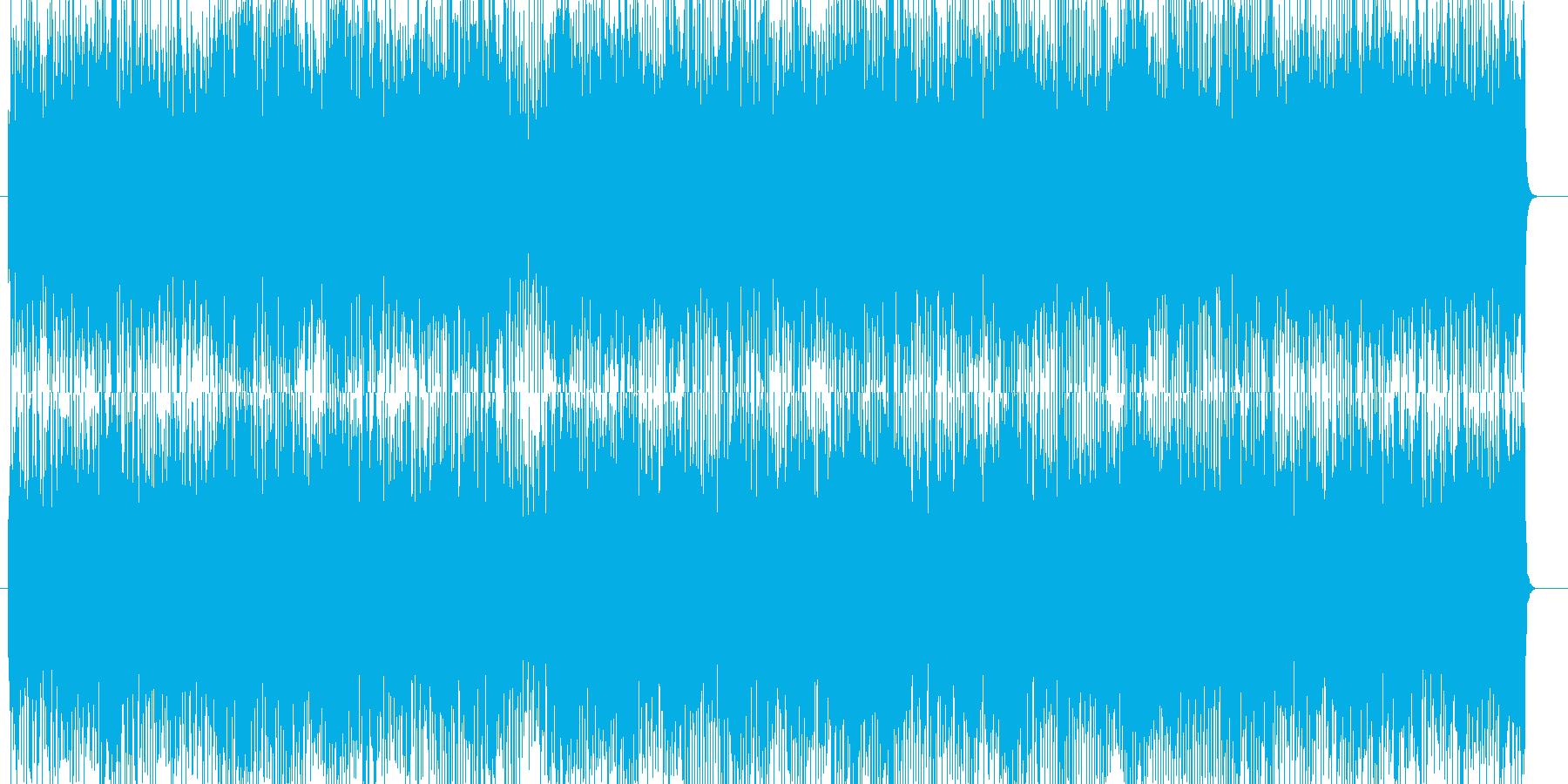 テクノロックの再生済みの波形