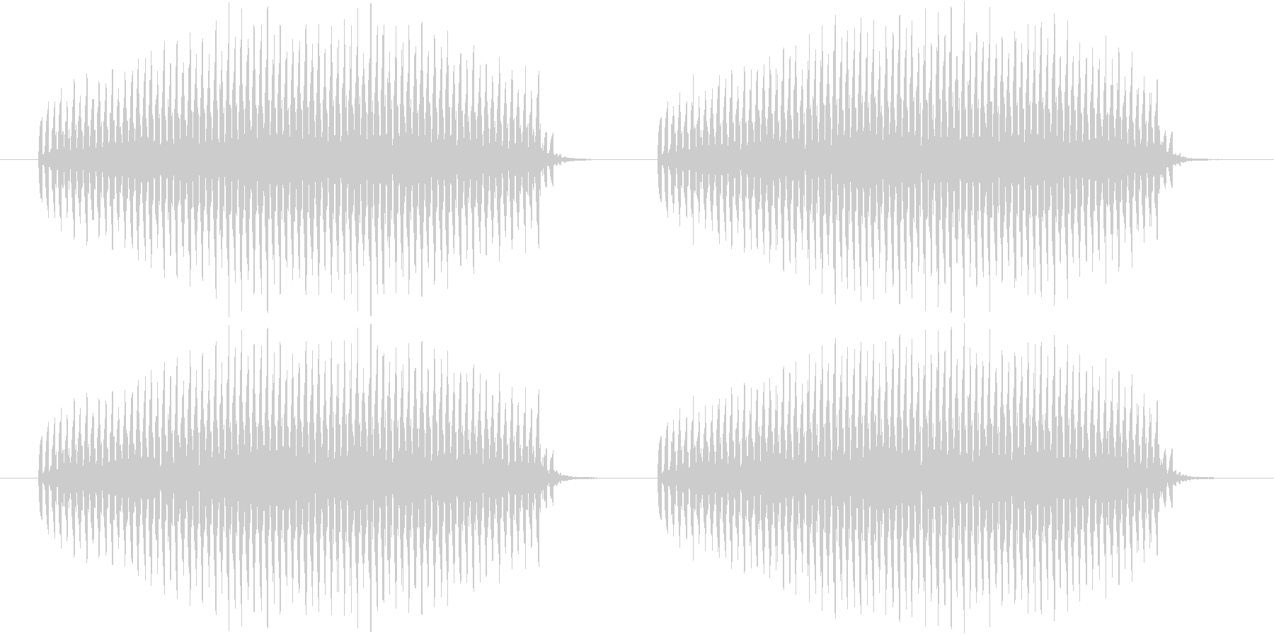 キリキリキリキリというシンセ音(虫)の未再生の波形