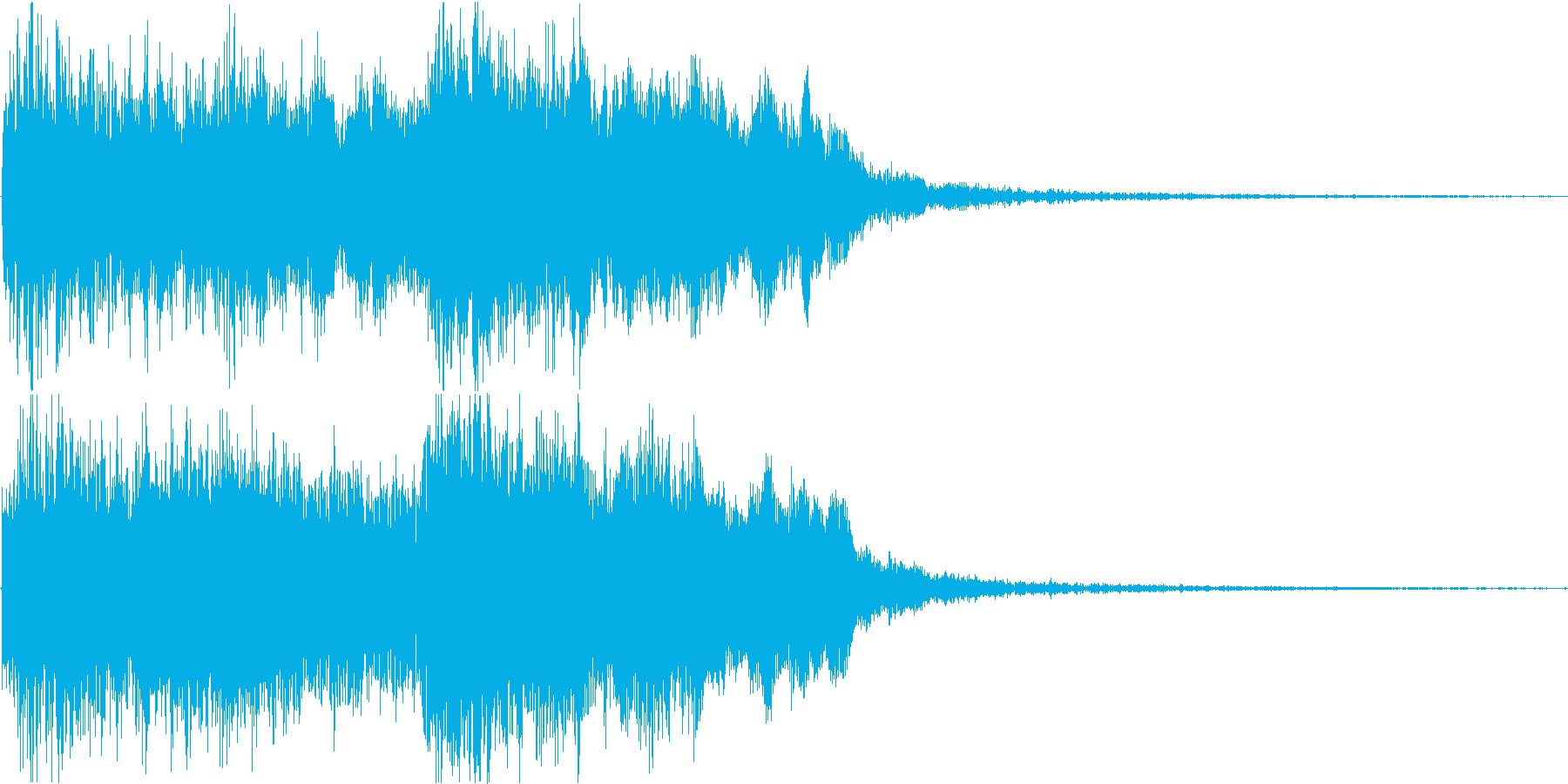 夜を意識した短いシーン効果音です。の再生済みの波形
