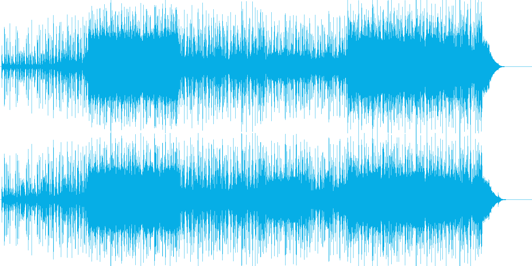尾行シーンのBGM / サイケなBGMの再生済みの波形