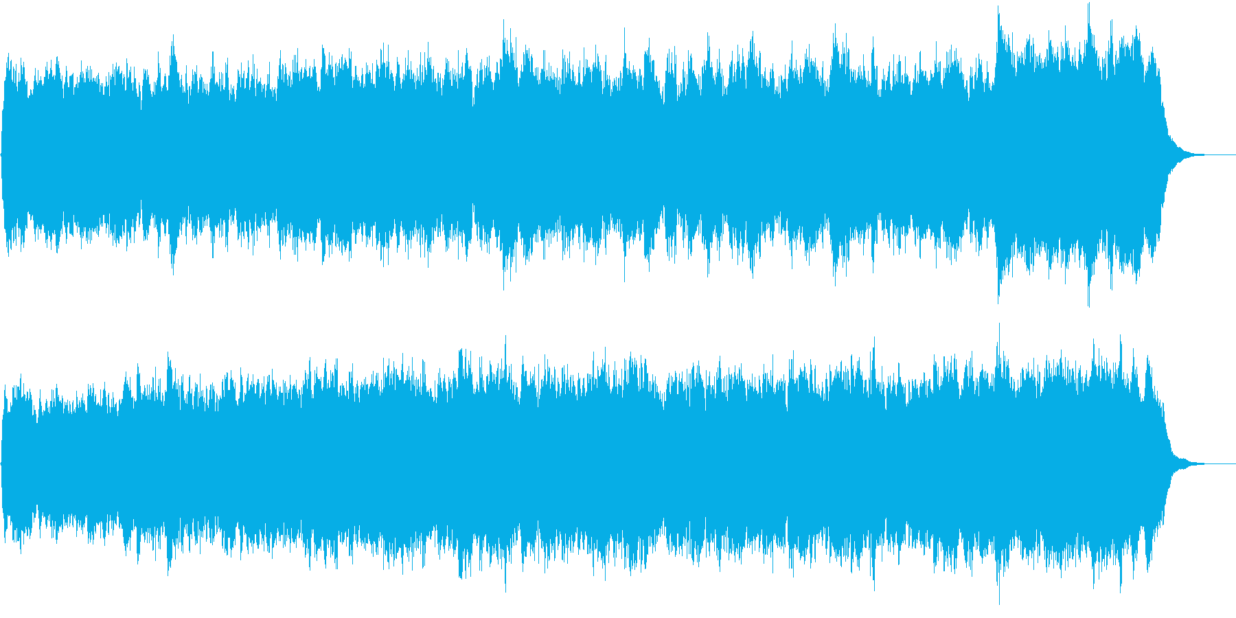 パイプオルガンの荘厳なオリジナル曲です。の再生済みの波形