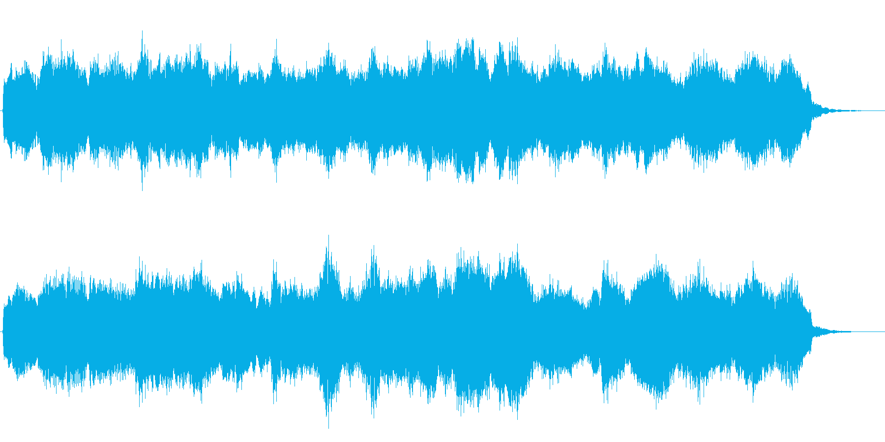 バスクラリネットのほのぼのとしたジングルの再生済みの波形