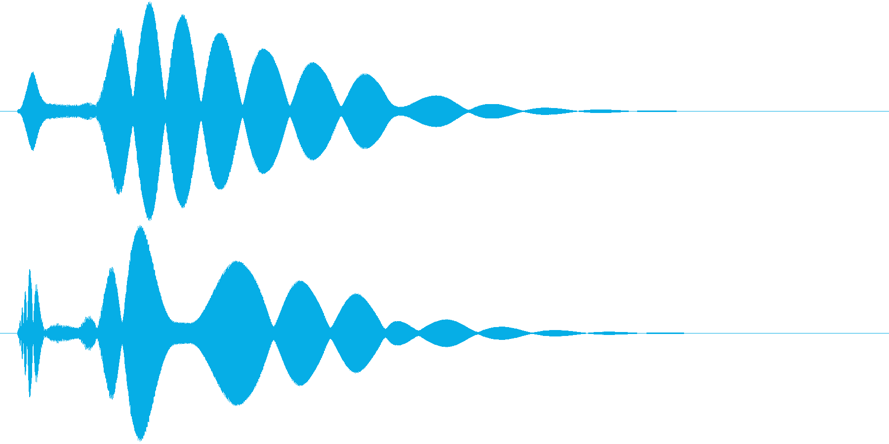 チュイーン(ドーピング薬)の再生済みの波形