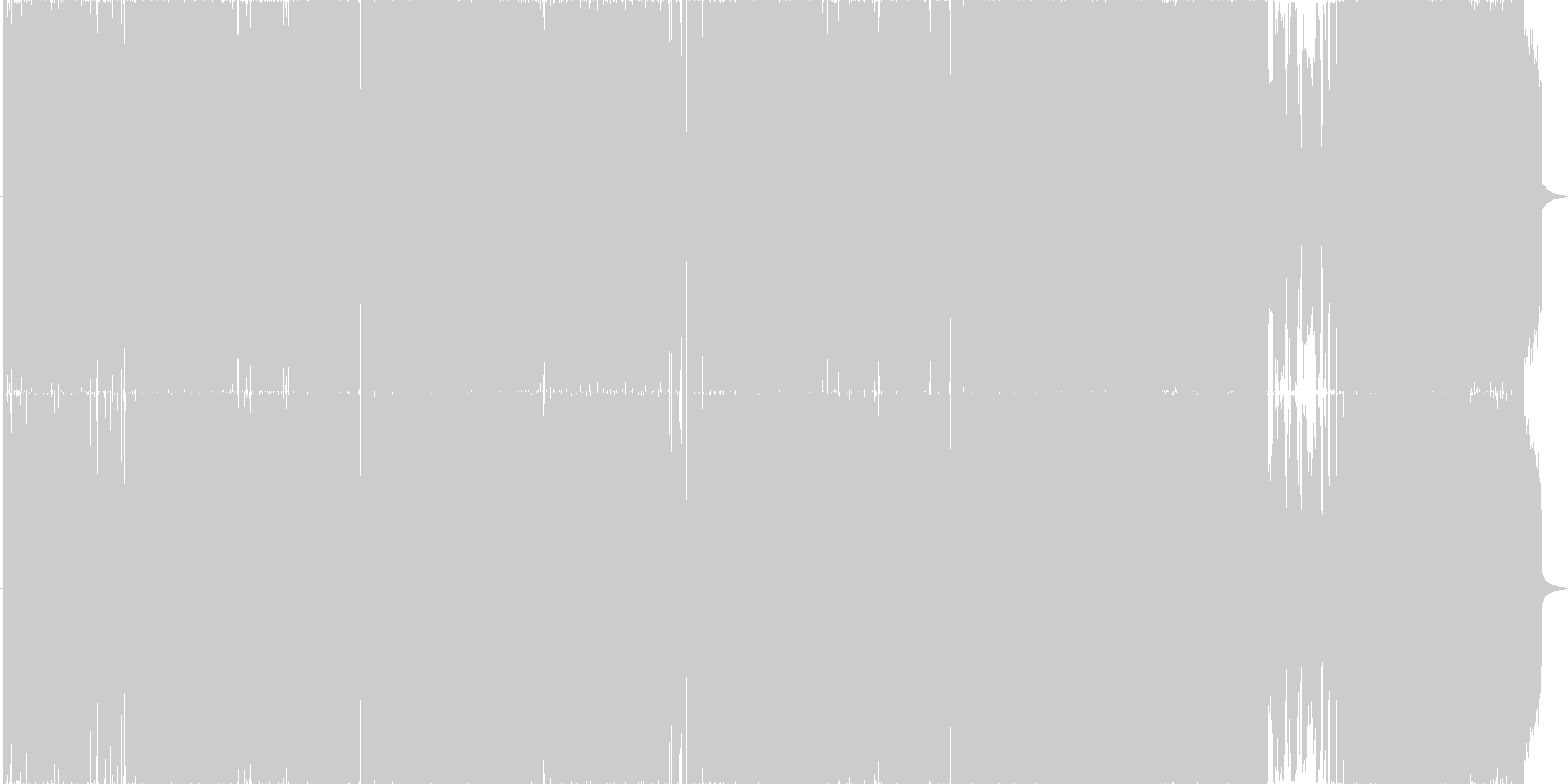 感情的なストリングスのアニソンの未再生の波形