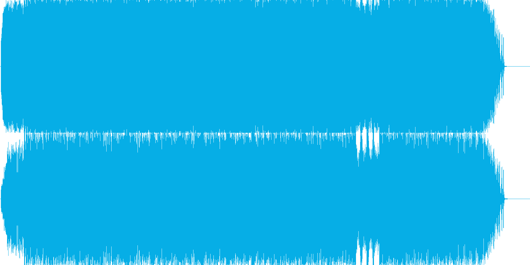 低音が魅力のメタルですの再生済みの波形