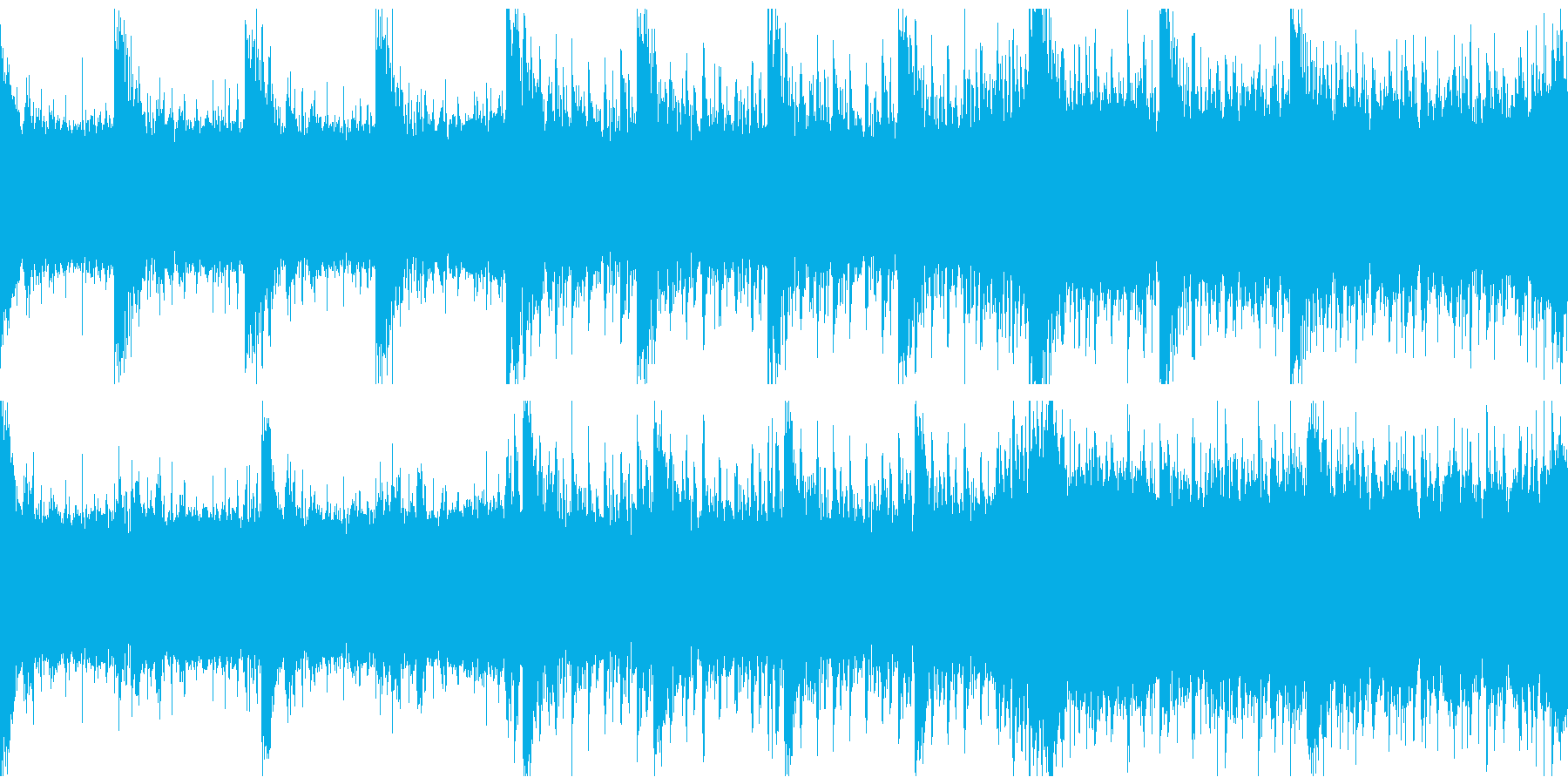 至高の計画、歪んだ真実 淡々と奇妙な曲の再生済みの波形