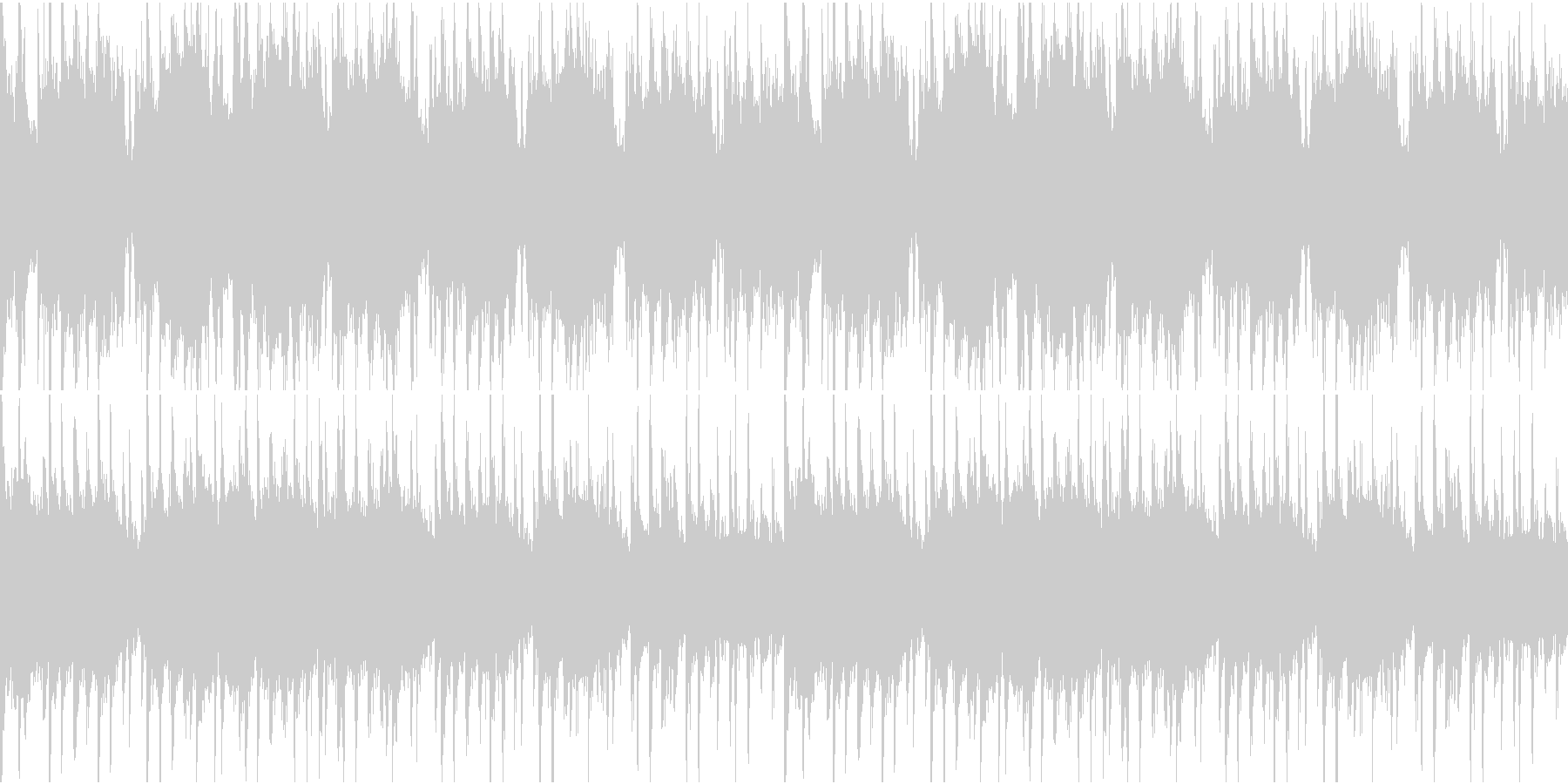 【ループ可】爽やかな雰囲気のメニュー曲の未再生の波形