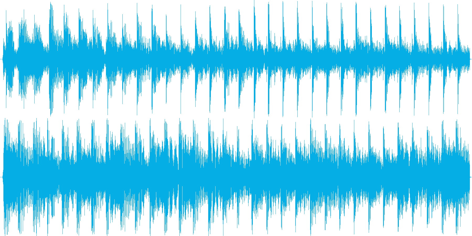 ミステリアスなサイエンスチックムード音楽の再生済みの波形