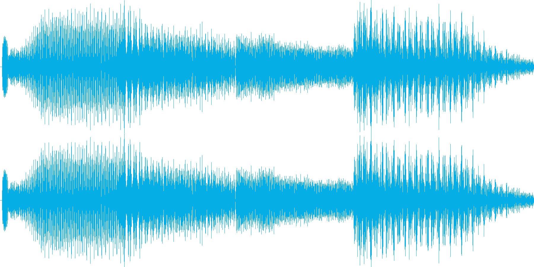ピロロロ↓低音(攻撃ミス、やり直し)の再生済みの波形