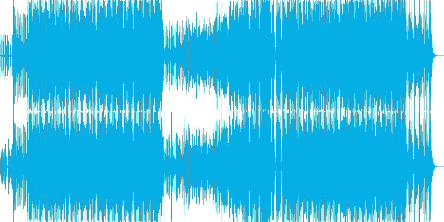 !!アコギ×ディスコなクール系楽曲!!の再生済みの波形