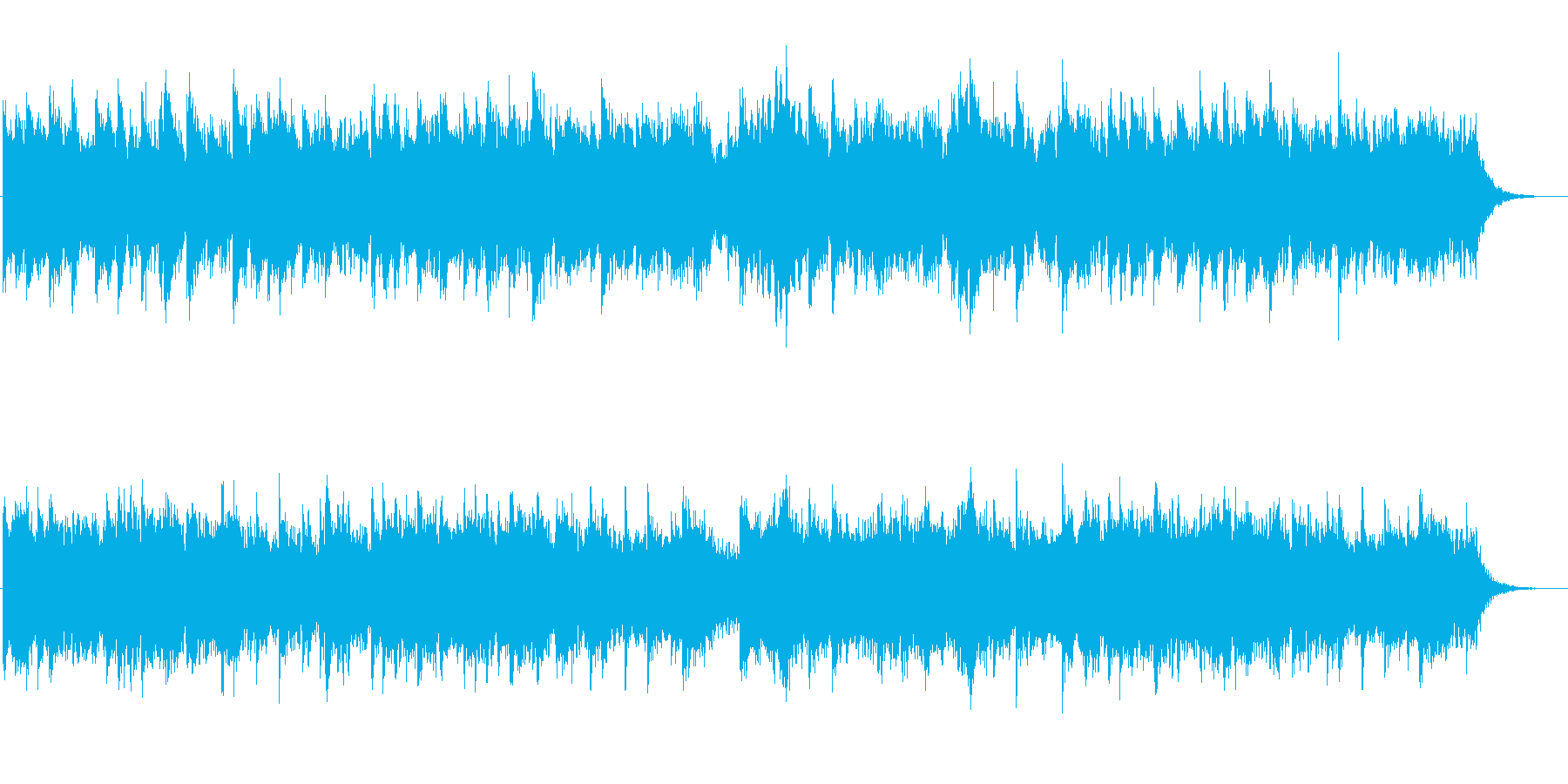クワイアと古楽器のファンタジックな曲の再生済みの波形