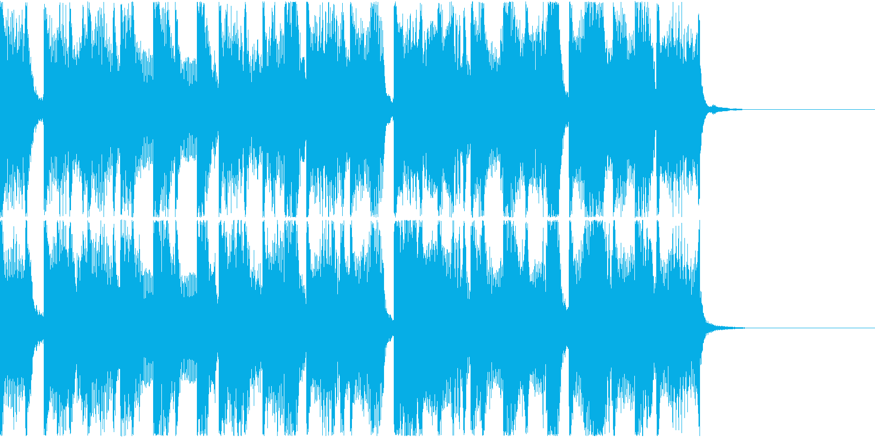 Pop/Houseの再生済みの波形