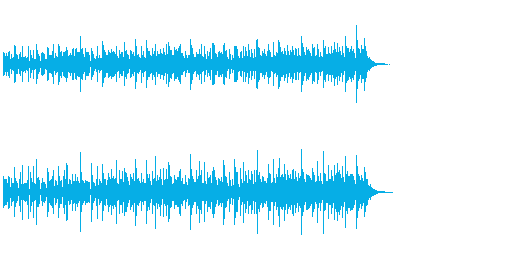 POP系一般ジングルの再生済みの波形