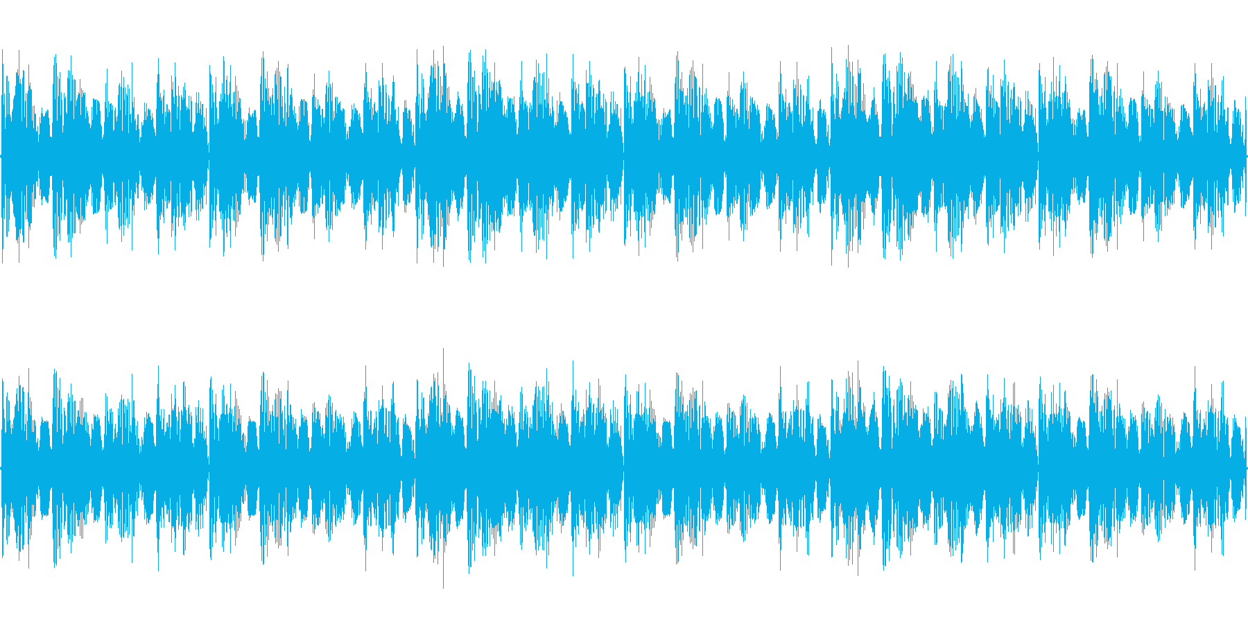 映像BGMの再生済みの波形