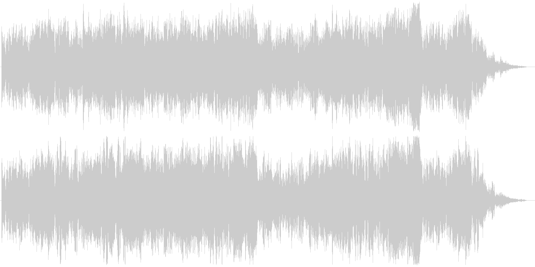 フィールド想定曲。ワクワク感溢れる王道系の未再生の波形