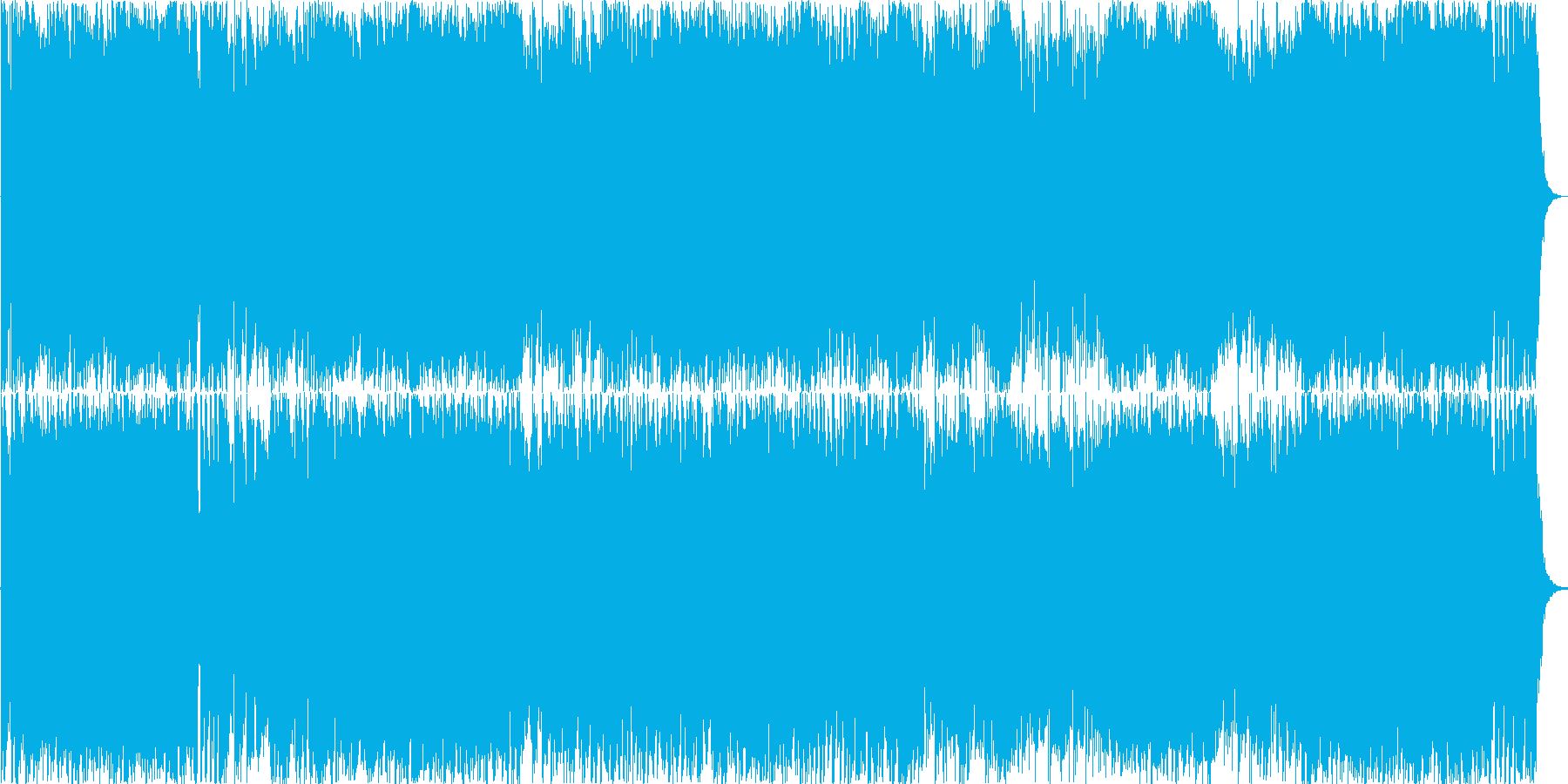 ダークファンタジーオーケストラ戦闘曲44の再生済みの波形