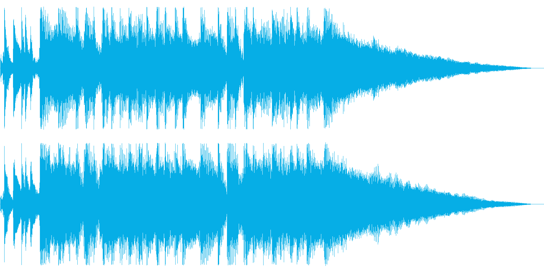【気分一新1】の再生済みの波形