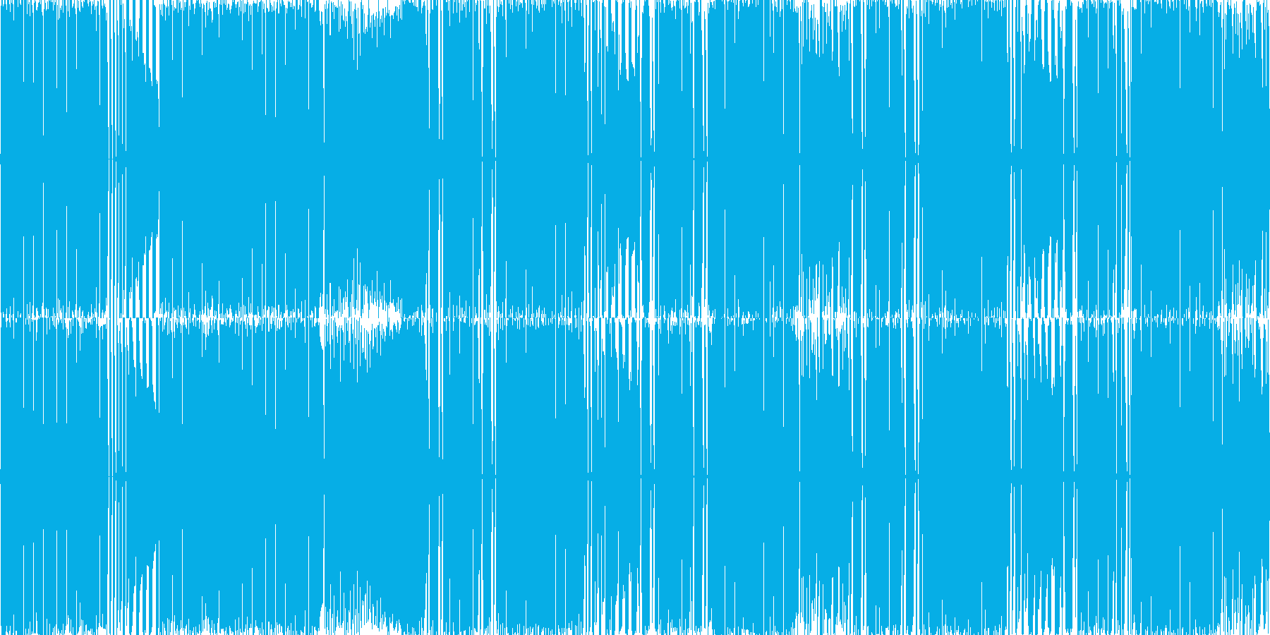 【FMシンセ/ロック/ダブステップ】の再生済みの波形