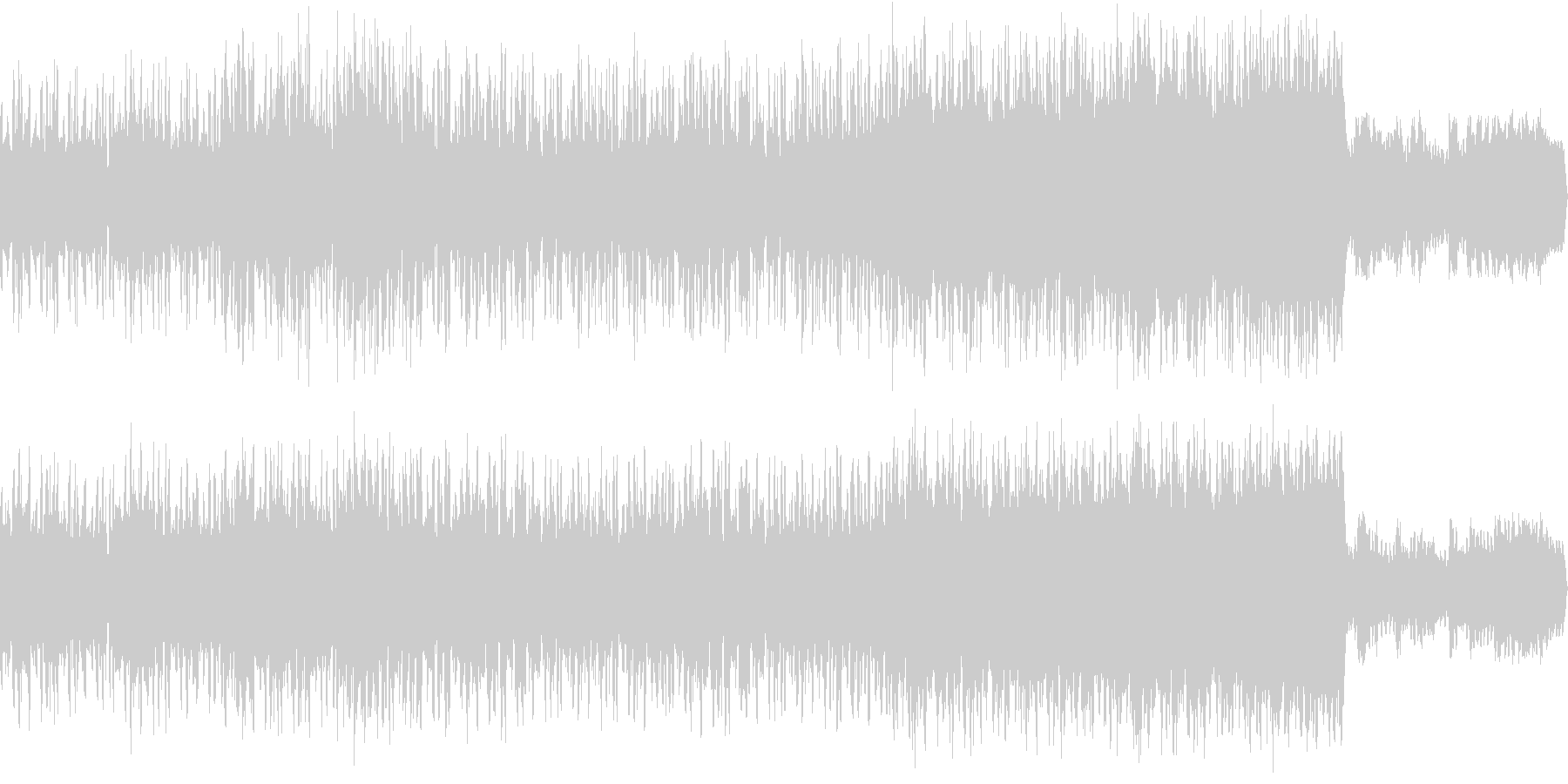 「和風」「秋」のイメージで作成した音楽…の未再生の波形