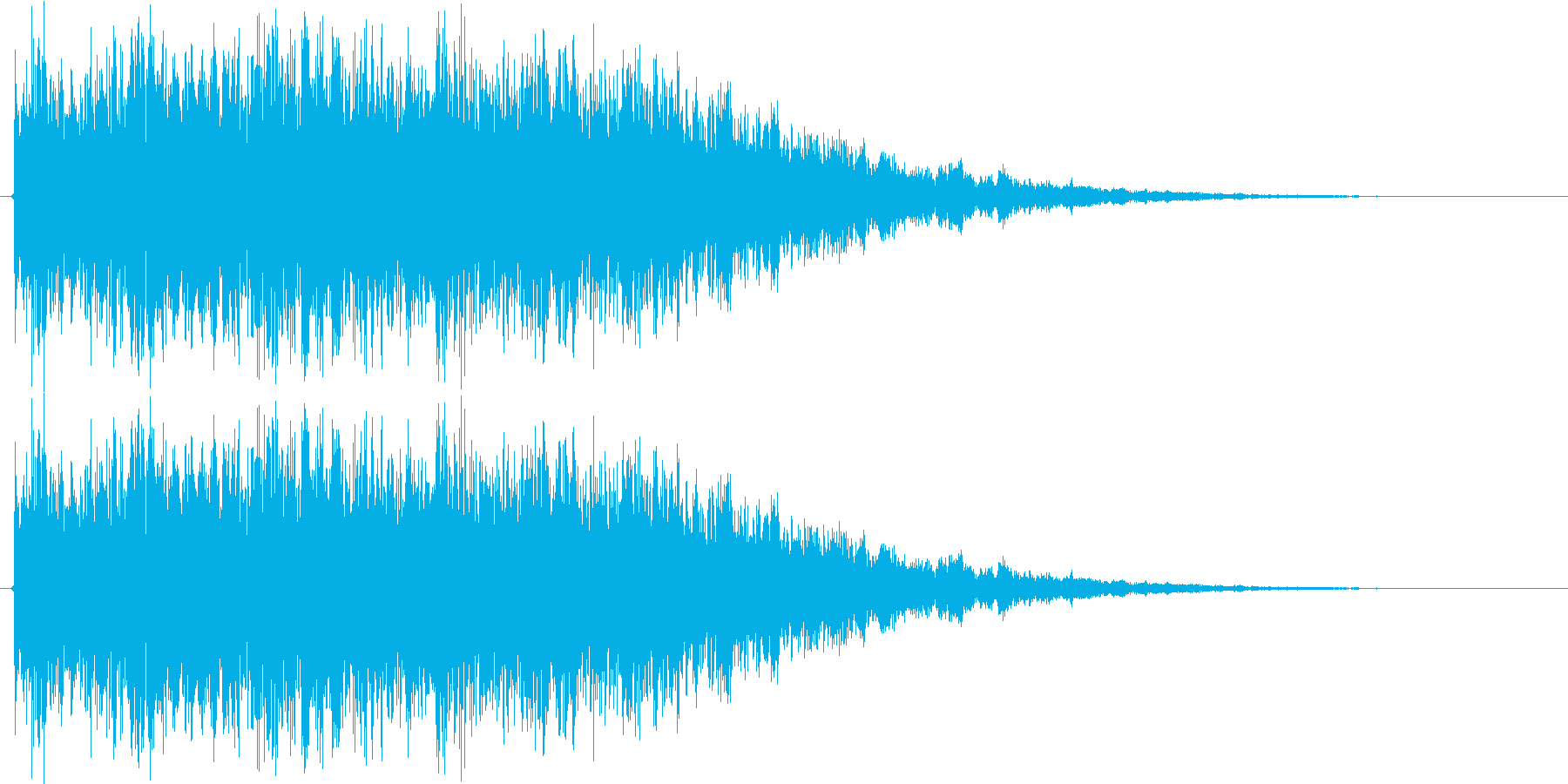 ロボが合体や変形する時の音 の再生済みの波形
