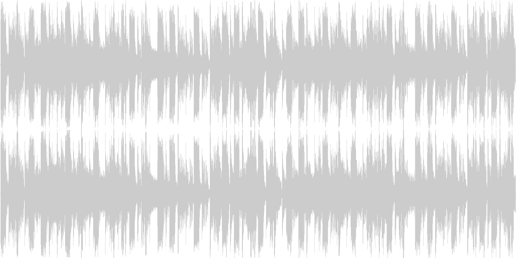 空間的な音響を駆使したループ楽曲です。の未再生の波形