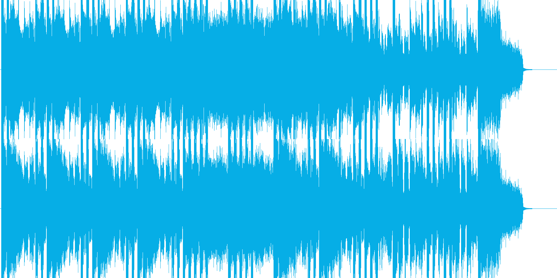 DubStep&ブラス&ギターのハードなの再生済みの波形