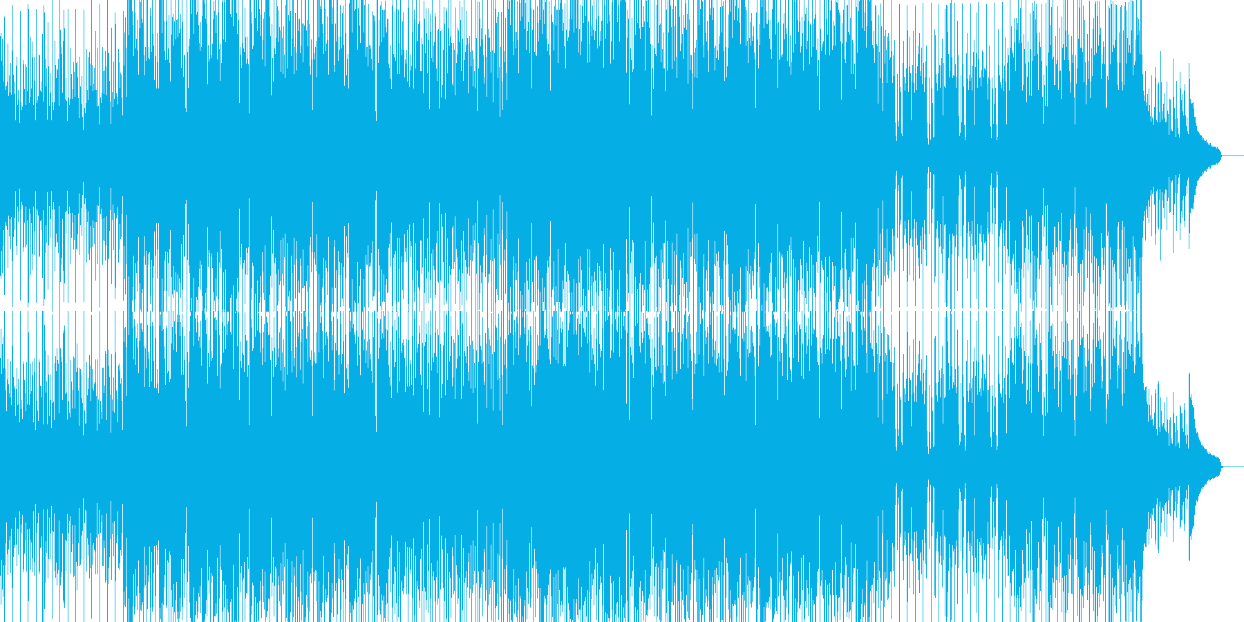 和風/侍/ファンク/ミックス/かっこいいの再生済みの波形